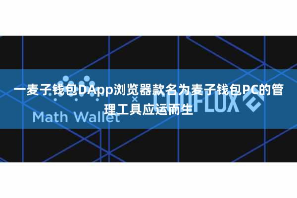 一麦子钱包DApp浏览器款名为麦子钱包PC的管理工具应运而生